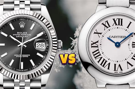 orologio cartier o rolex|rolex vs cartier price.